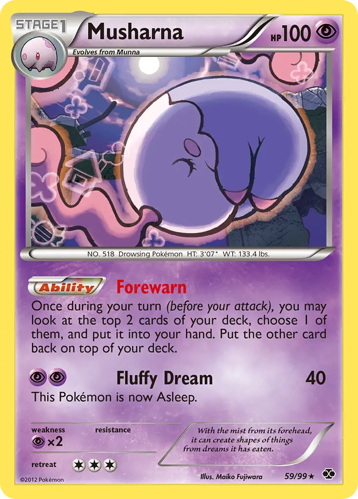 Musharna - Next Destinies 059/099 (Regular)