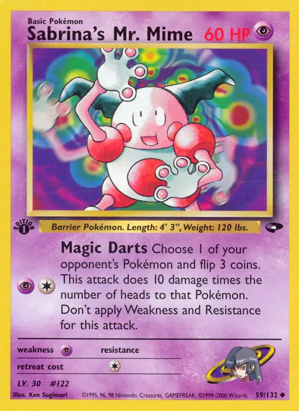 Sabrina's Mr. Mime - Gym Challenge 059/132 (Regular)