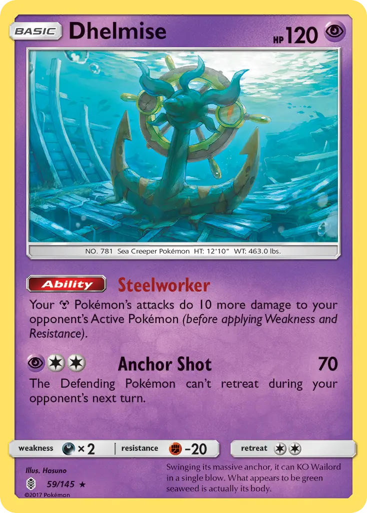 Dhelmise - Guardians Rising 059/145 (Holo)