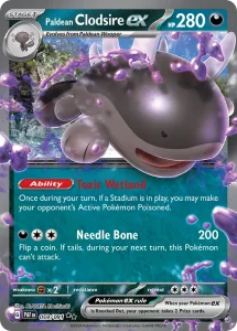 Paldean Clodsire ex - Paldean Fates 059/091 (Holo)