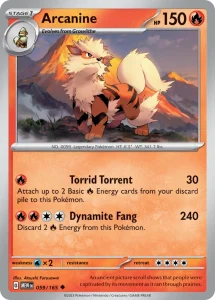 Arcanine - 151 059/165 (Regular)