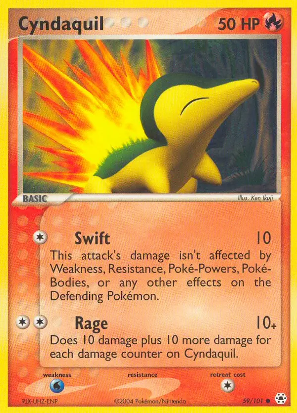 Cyndaquil - Hidden Legends 059/101 (Regular)
