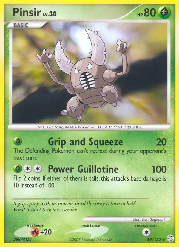 Pinsir - Secret Wonders 059/132 (Regular)
