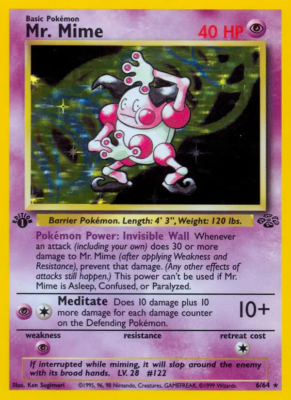 Mr. Mime - Jungle 006/064 (Holo)
