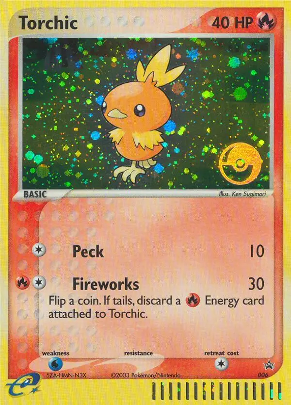 Torchic - Nintendo Black Star Promos 006/040 (Holo)