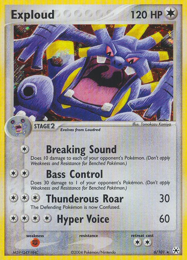 Exploud - Hidden Legends 006/101 (Holo)
