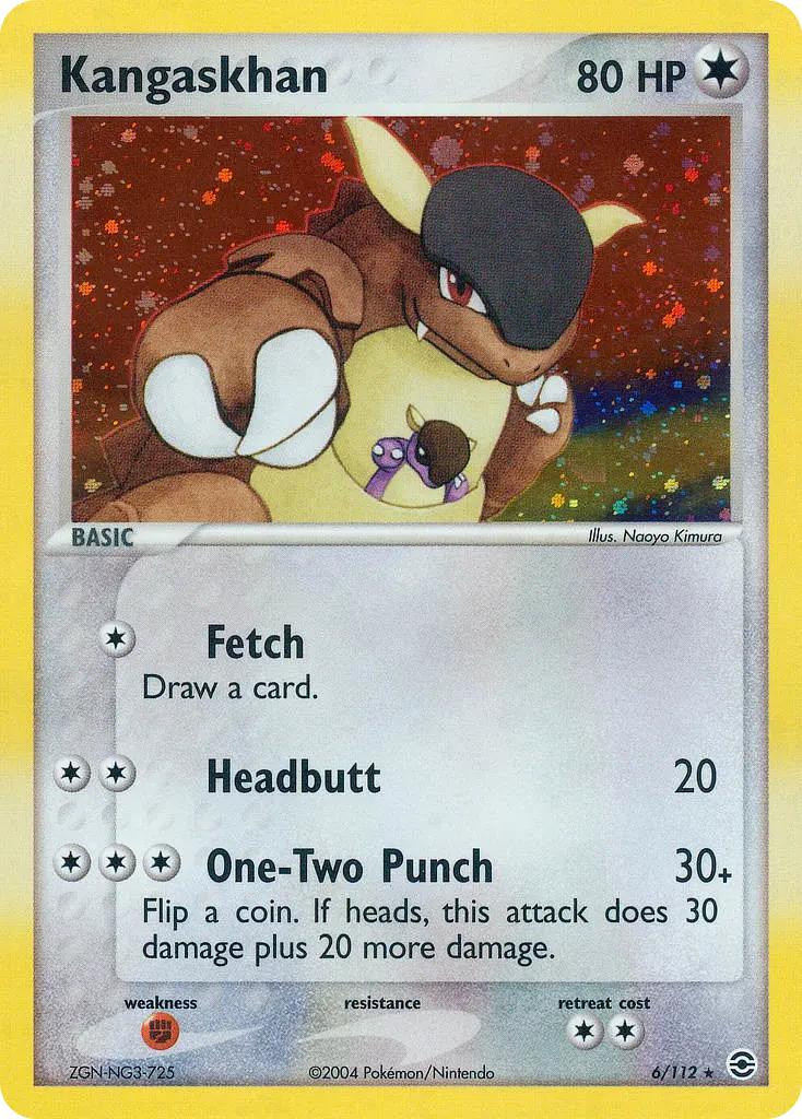 Kangaskhan - FireRed & LeafGreen 006/112 (Reverse Holo)