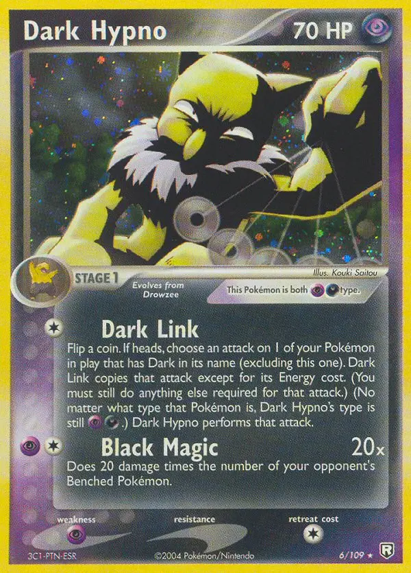 Dark Hypno - Team Rocket Returns 006/109 (Reverse Holo)