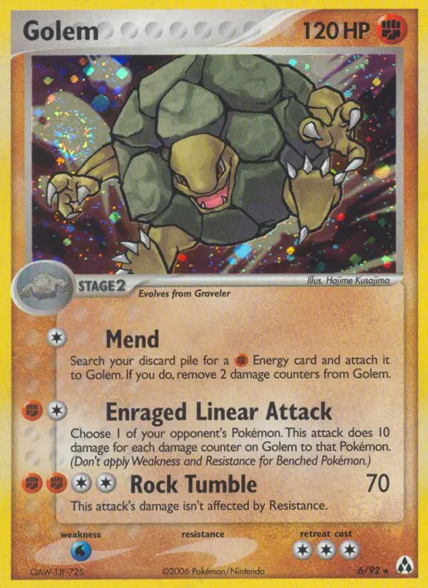 Golem - Legend Maker 006/092 (Reverse Holo)