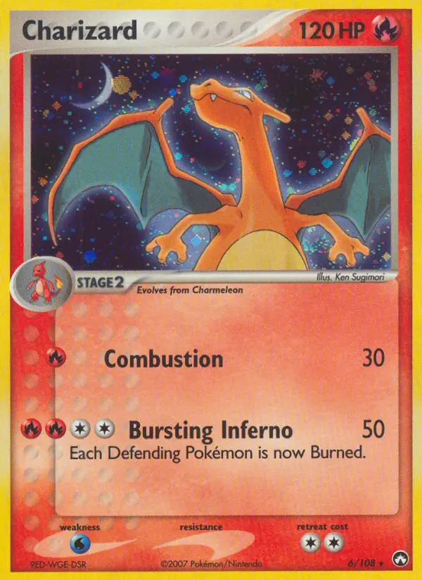 Charizard - Power Keepers 006/108 (Reverse Holo)