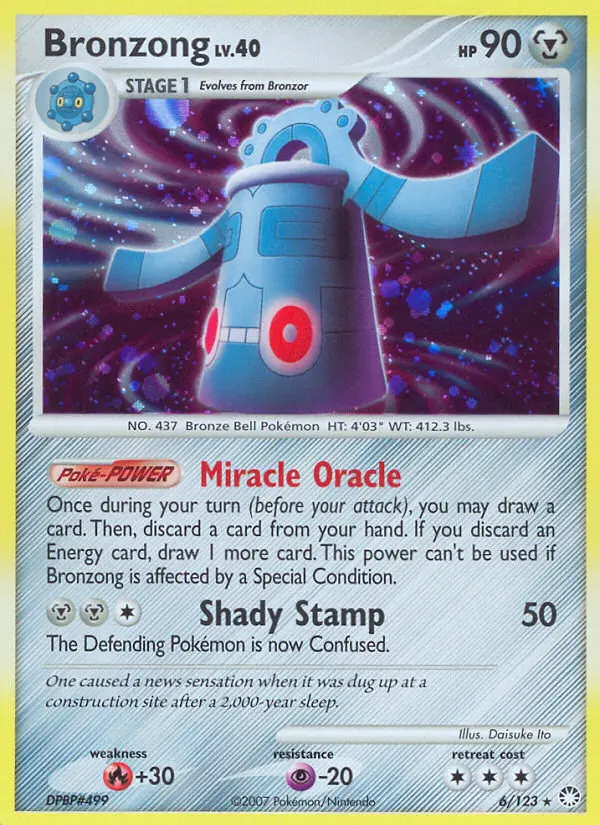 Bronzong - Mysterious Treasures 006/123 (Holo)