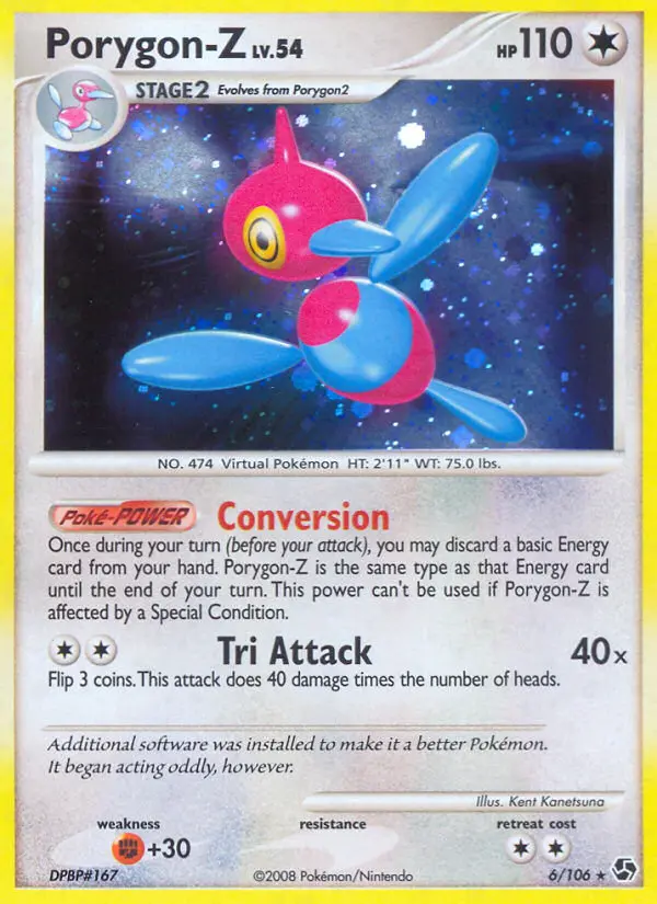 Porygon-Z - Great Encounters 006/106 (Reverse Holo)