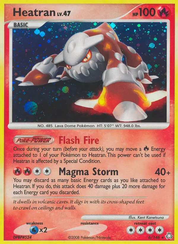 Heatran - Legends Awakened 006/146 (Reverse Holo)