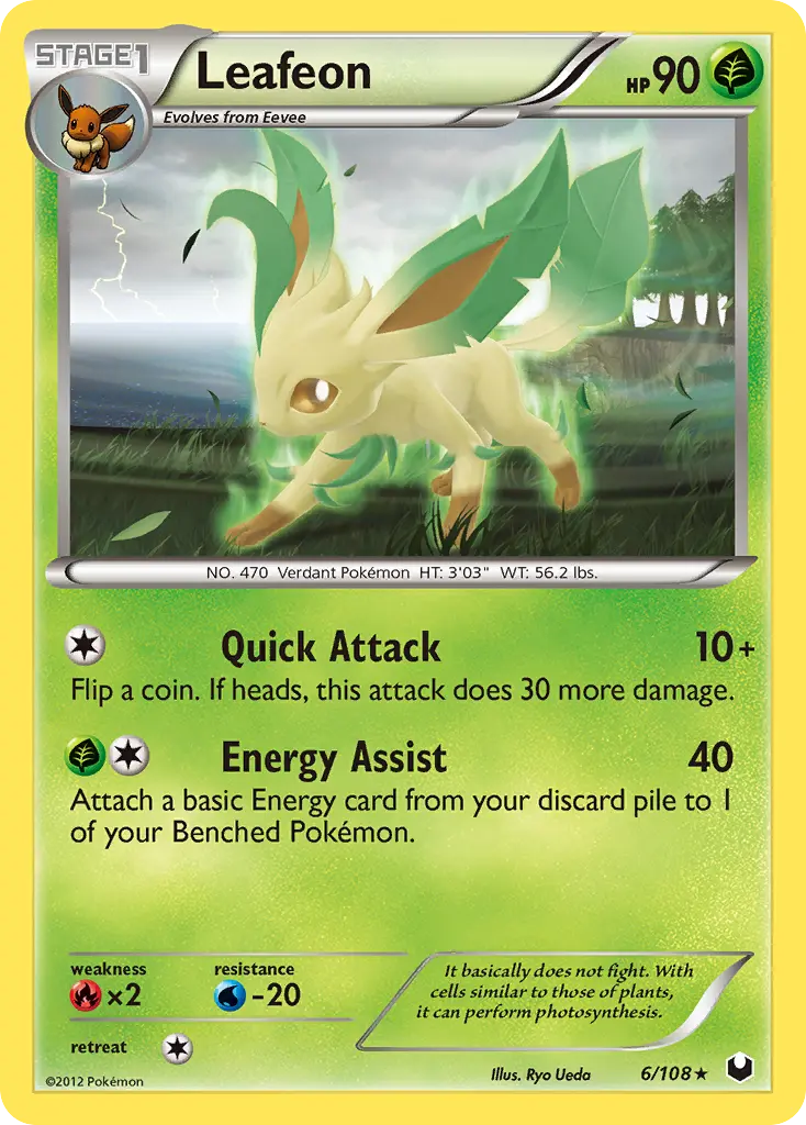 Leafeon - Dark Explorers 006/108 (Regular)