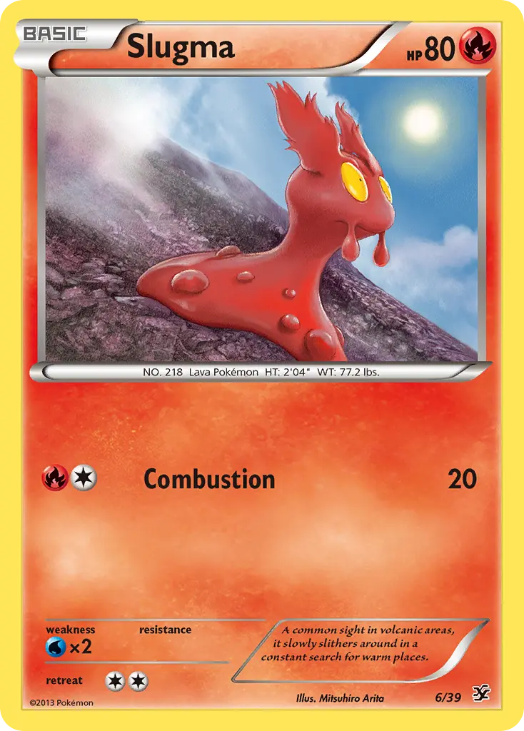 Slugma - Kalos Starter Set 006/039 (Regular)