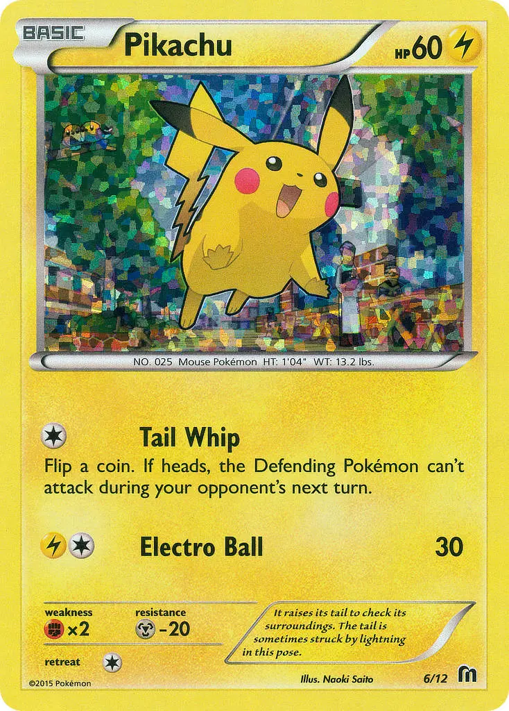 Pikachu - McDonald's Collection 2016 006/012 (Holo)