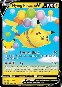Flying Pikachu V - Celebrations 006/025 (Holo Rare V)