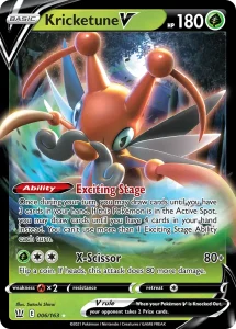 Kricketune V - Battle Styles 006/163 (Holo)