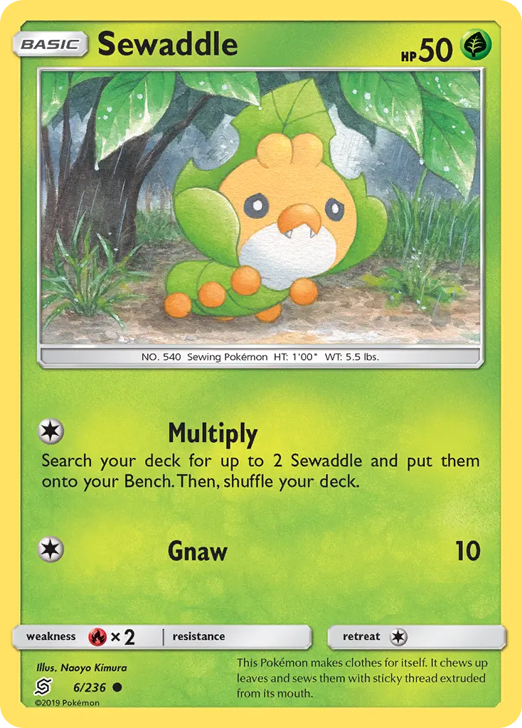 Sewaddle - Unified Minds 006/236 (Reverse Holo)