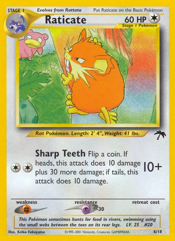 Raticate - Southern Islands 006/018 (Regular)