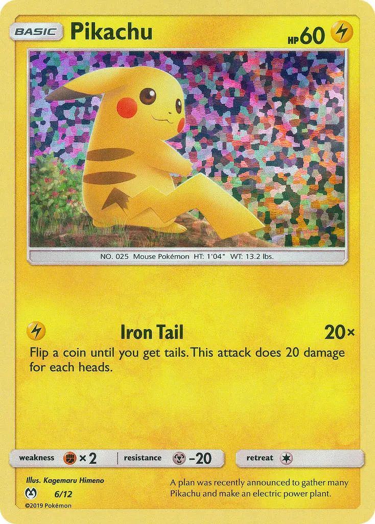 Pikachu - McDonald's Collection 2019 006/012 (Holo)