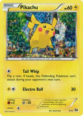 Pikachu - McDonald's Collection 2015 006/012 (Holo)