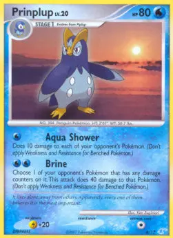 Prinplup - DP Trainer Kit - Manaphy 006/012 (Regular)