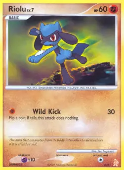Riolu - DP Trainer Kit - Lucario 006/011 (Regular)