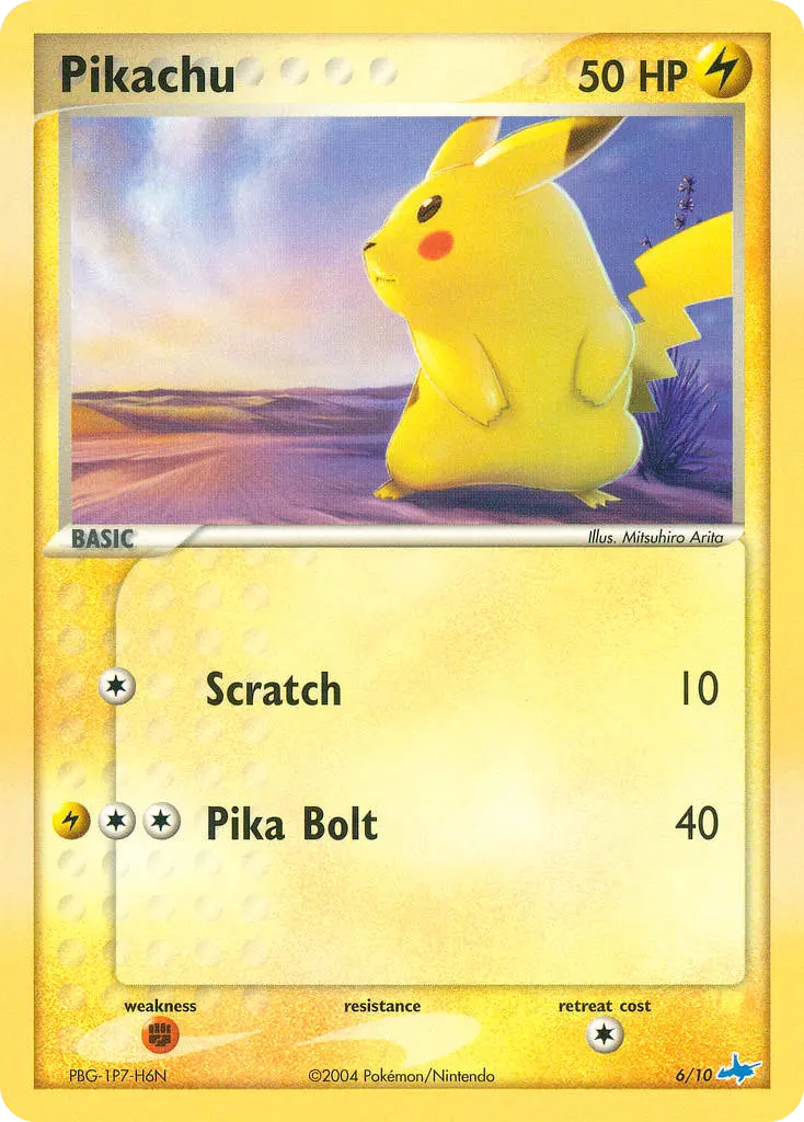 Pikachu - EX Trainer Kit Latios 006/010 (Regular)