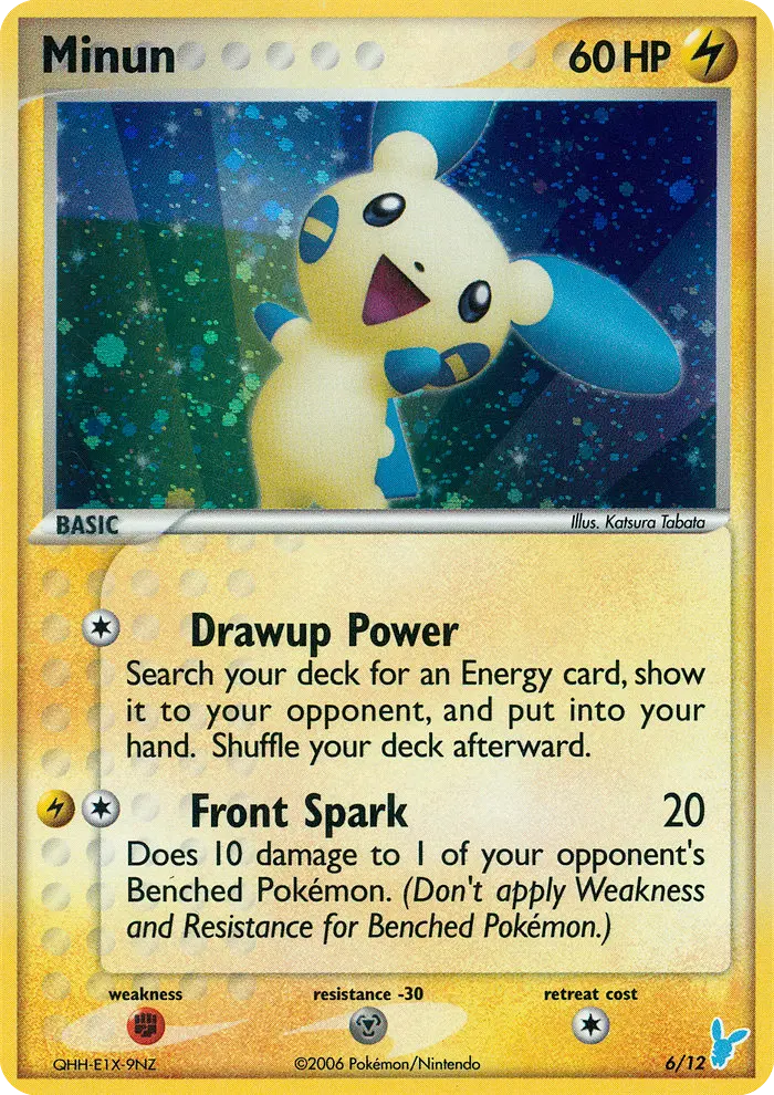 Minun - EX Trainer Kit 2 Minun 006/012 (Holo)