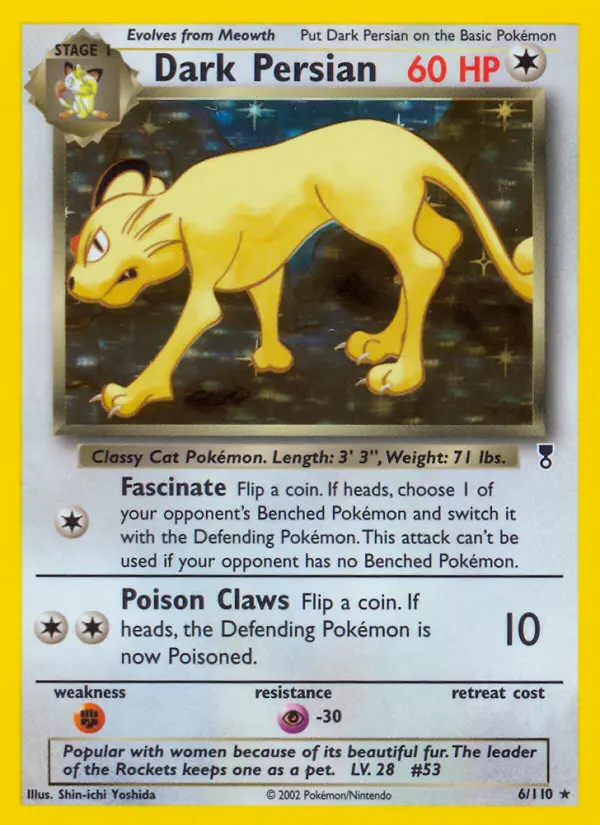 Dark Persian - Legendary Collection 006/110 (Reverse Holo)