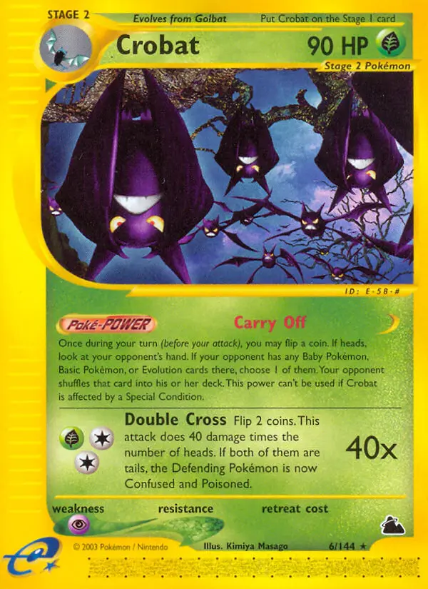 Crobat - Skyridge 006/144 (Regular)