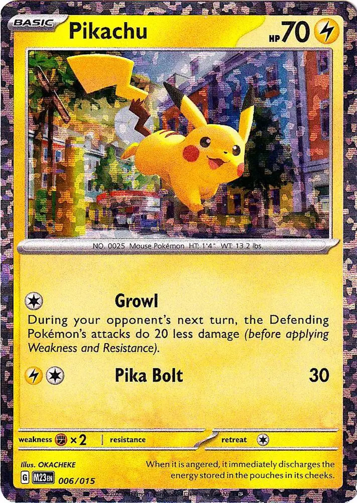 Pikachu - McDonald's Collection 2023 006/015 (Holo)