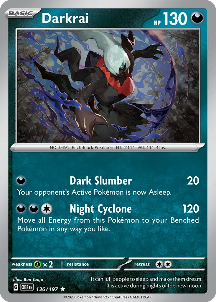 Darkrai - Trick or Trade 2024 006/030 (Cosmos Holo)