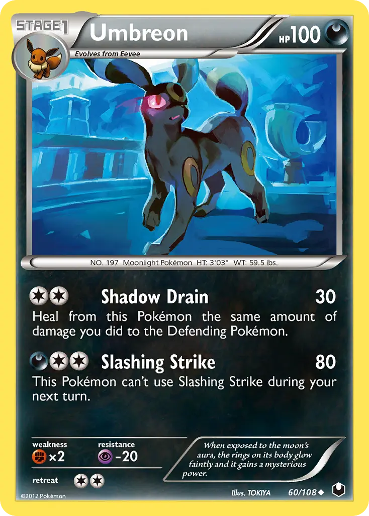 Umbreon - Dark Explorers 060/108 (Regular)