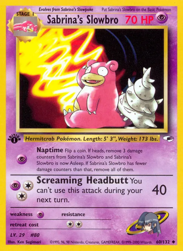 Sabrina's Slowbro - Gym Heroes 060/132 (Regular)