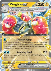 Wugtrio ex - Temporal Forces 060/162 (Holo)