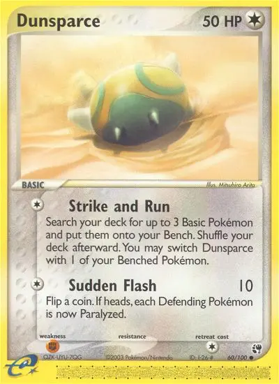 Dunsparce - Sandstorm 060/100 (Regular)
