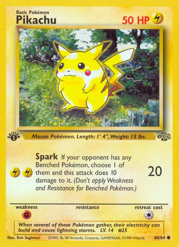 Pikachu - Jungle 060/064 (Regular)