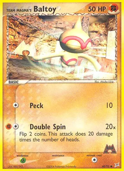 Team Magma's Baltoy - Team Magma vs Team Aqua 060/095 (Regular)
