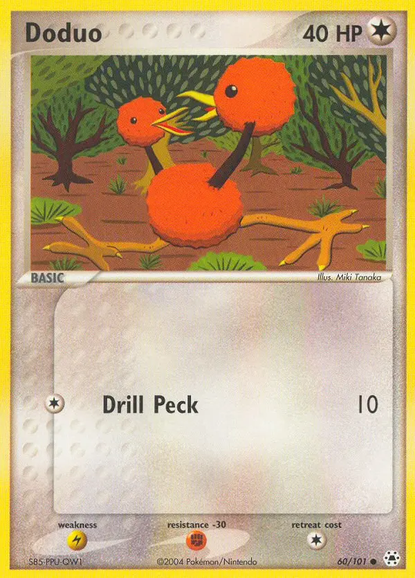 Doduo - Hidden Legends 060/101 (Regular)
