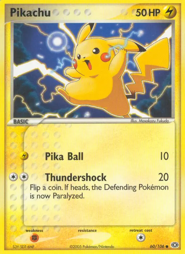 Pikachu - Emerald 060/106 (Reverse Holo)