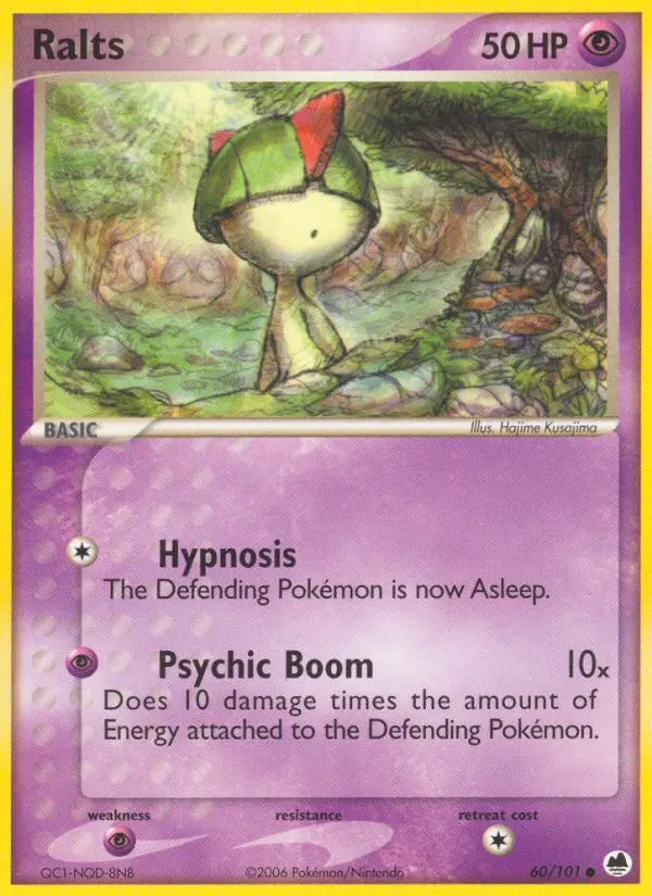 Ralts - Dragon Frontiers 060/101 (Regular)