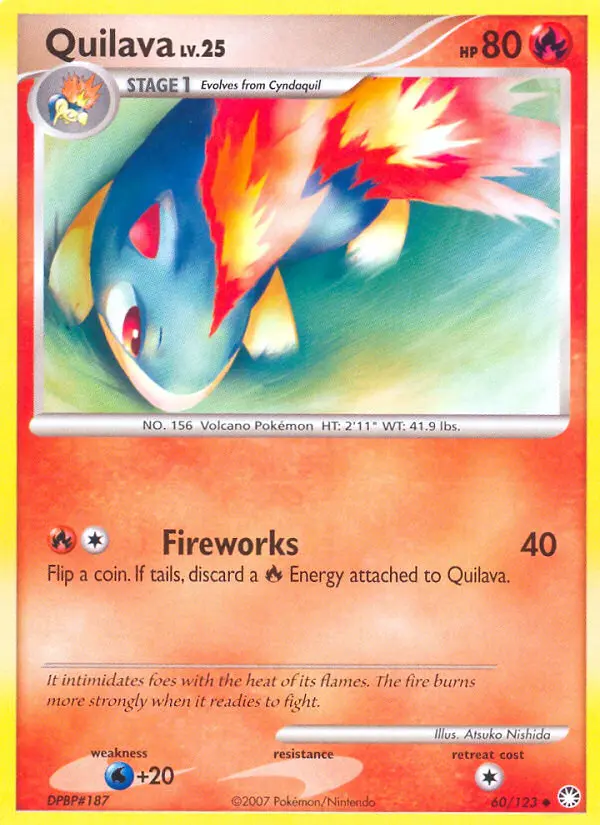 Quilava - Mysterious Treasures 060/123 (Regular)