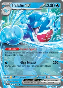 Palafin ex - Twilight Masquerade 061/167 (Holo)