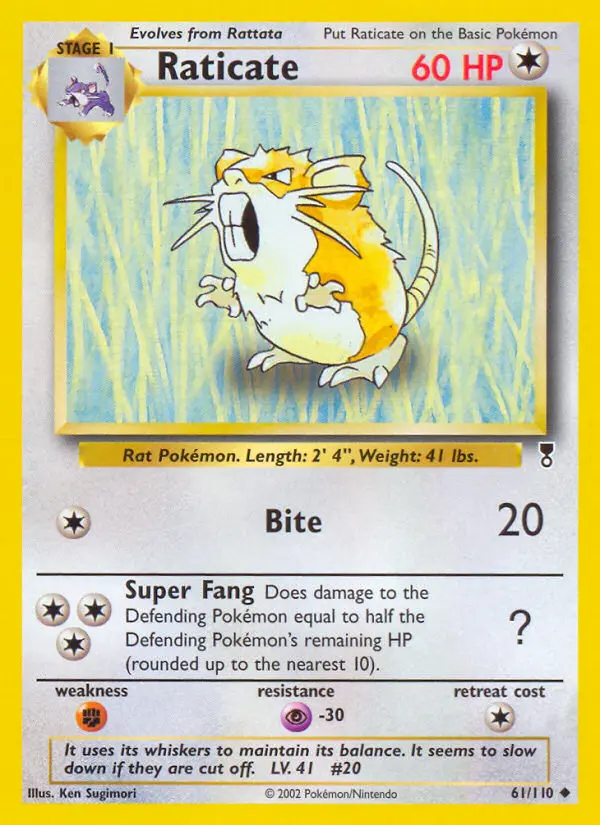 Raticate - Legendary Collection 061/110 (Regular)