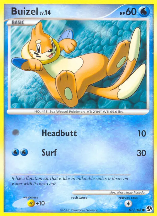 Buizel - Great Encounters 061/106 (Regular)