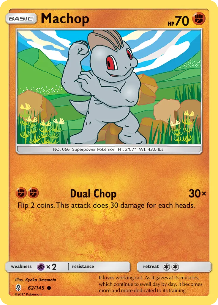Machop - Guardians Rising 062/145 (Regular)