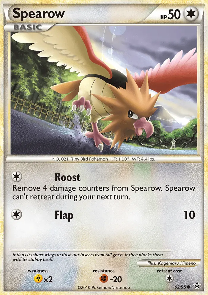 Spearow - Unleashed 062/095