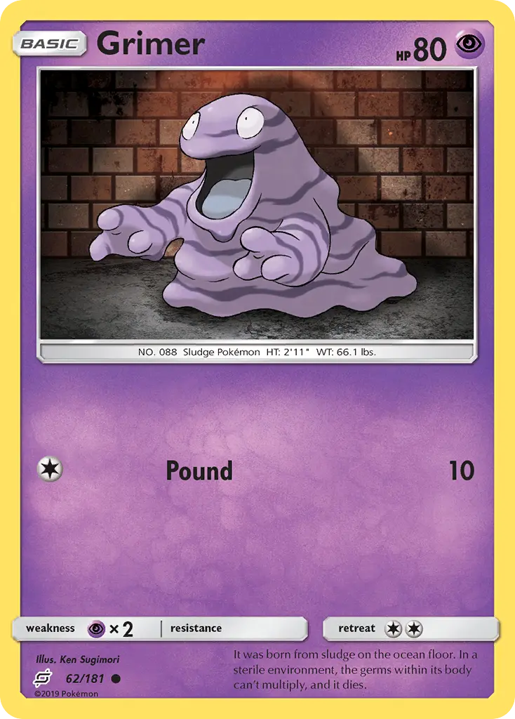 Grimer - Team Up 062/181 (Regular)